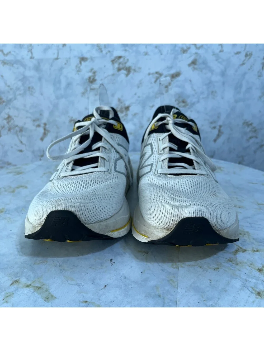 New Balance Fresh Foam X 860v14 Mens Sz 12 Running Shoes White Athletic Sneakers